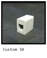 Silicone molded part