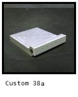 Silicone seal molded over aluminum part