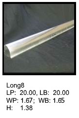Elongated silicone print pad from AccuPad Inc.