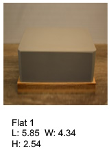 Flat 1: Flat silicone print pad from AccuPad Inc.