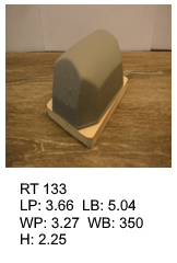 RT 133, roof top shaped silicone print pad from AccuPad Inc.