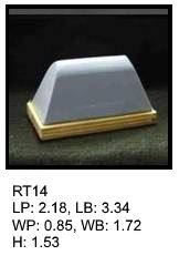 RT 14, roof top shaped silicone print pad from AccuPad Inc.