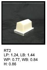 RT 2, roof top shaped silicone print pad from AccuPad Inc.