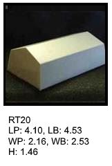 RT 20, roof top shaped silicone print pad from AccuPad Inc.
