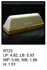 RT 23, roof top shaped silicone print pad from AccuPad Inc.