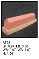 RT 25, roof top shaped silicone print pad from AccuPad Inc.