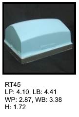 RT 45, roof top shaped silicone print pad from AccuPad Inc.