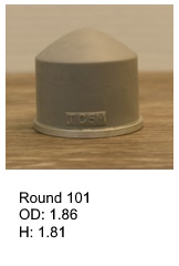 Round101, round silicone print pad from AccuPad Inc.