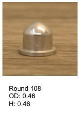 Round108, round silicone print pad from AccuPad Inc.