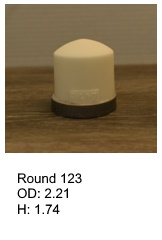 Round123, round silicone print pad from AccuPad Inc.