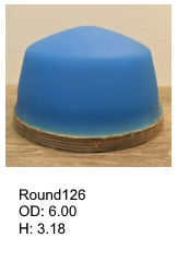 Round126, round silicone print pad from AccuPad Inc.