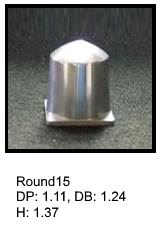 Round15, round silicone print pad from AccuPad Inc.
