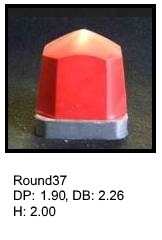 Round37, round silicone print pad from AccuPad Inc.