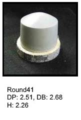 Round41, round silicone print pad from AccuPad Inc.