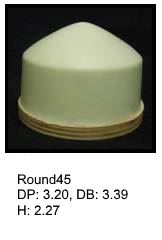 Round45, round silicone print pad from AccuPad Inc.