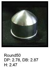 Round50, round silicone print pad from AccuPad Inc.