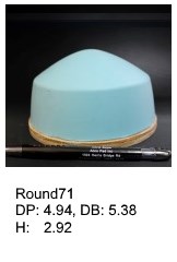 Round71, round silicone print pad from AccuPad Inc.