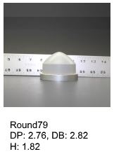 Round79, round silicone print pad from AccuPad Inc.