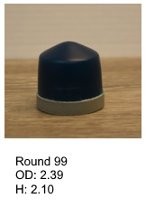 Round99, round silicone print pad from AccuPad Inc.