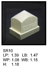 SR 10, Square or rectagular silicone print pad