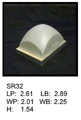 SR 32, Square or rectagular silicone print pad