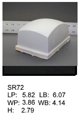SR 72, Square or rectagular silicone print pad