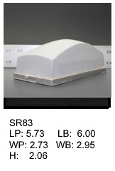 SR 83, Square or rectagular silicone print pad